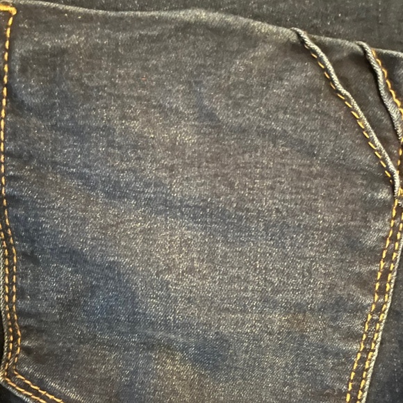 Apt 9 Size 14 Straight Leg Dark Indigo Contrast - Picture 8 of 14